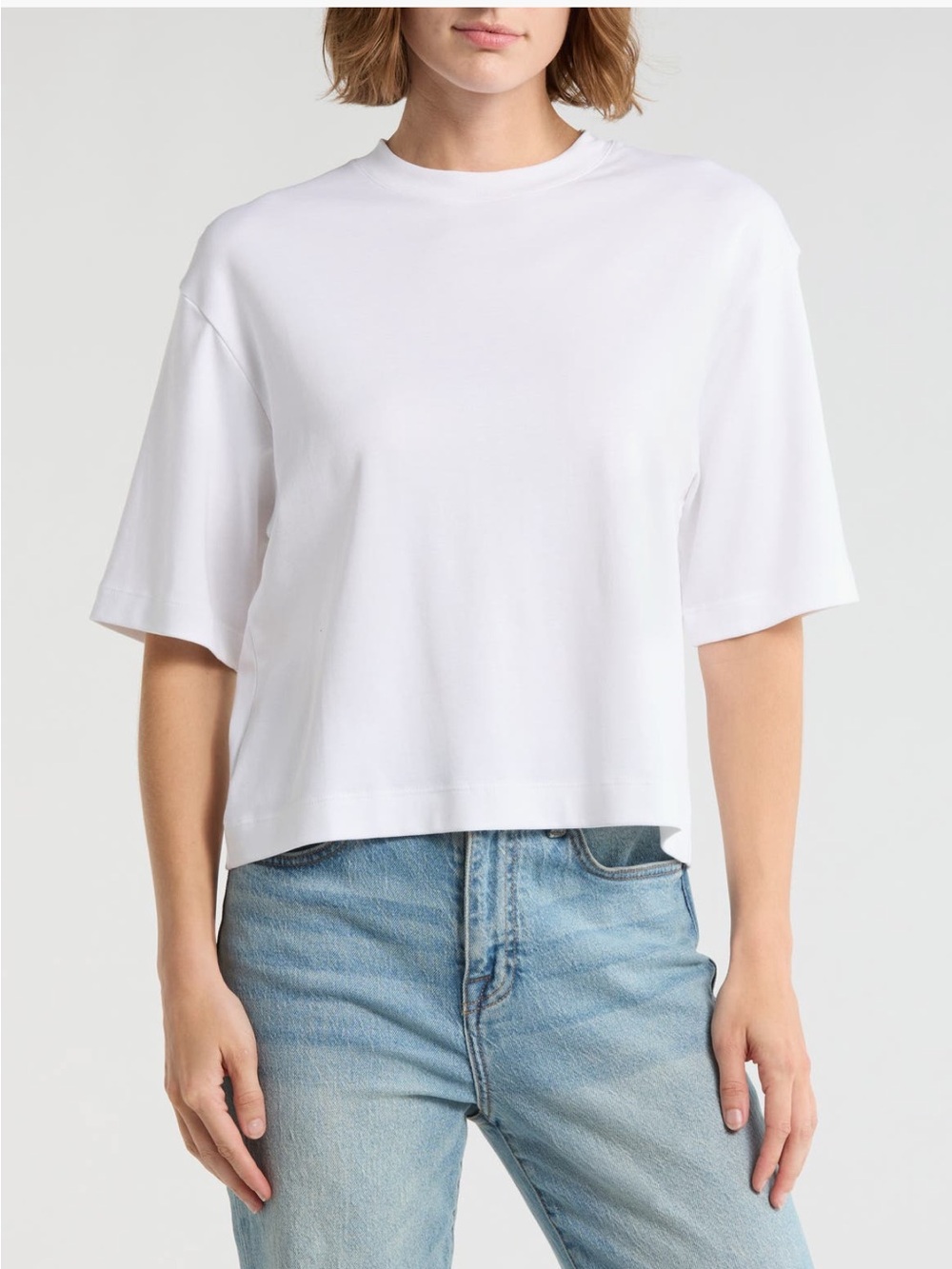 VINCE wide sleeve oversized women t-shirt size S pure cotton